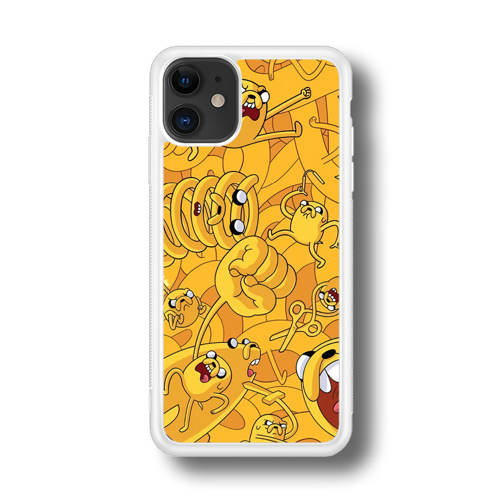 Adventure Time Jake Transformation iPhone 11 Case