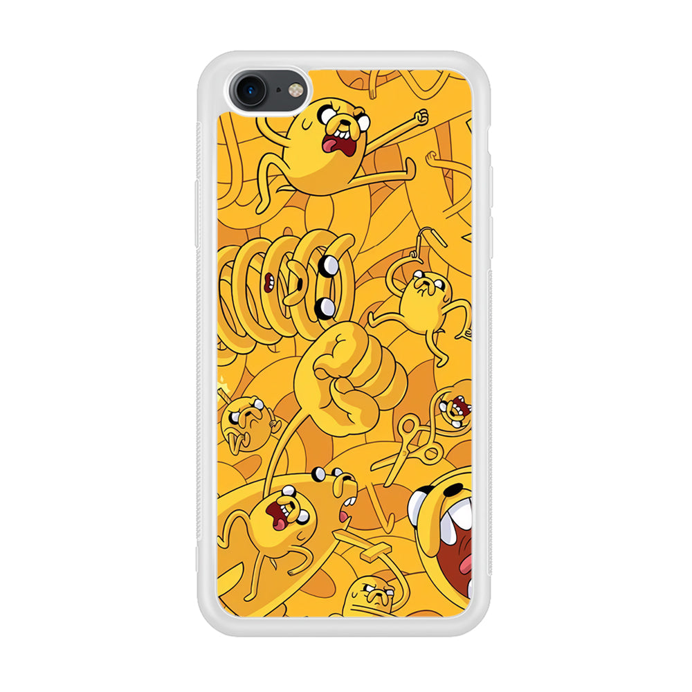 Adventure Time Jake Transformation iPhone 8 Case