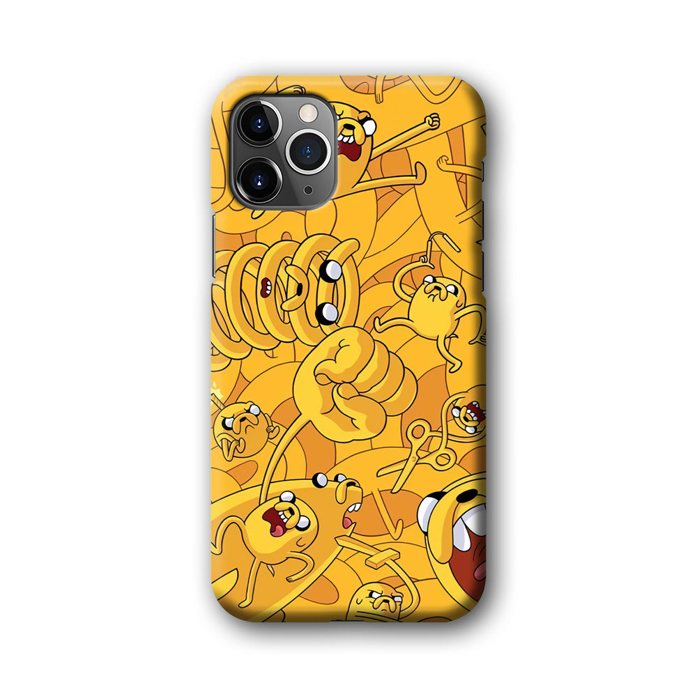 Adventure Time Jake Transformation iPhone 11 Pro Case