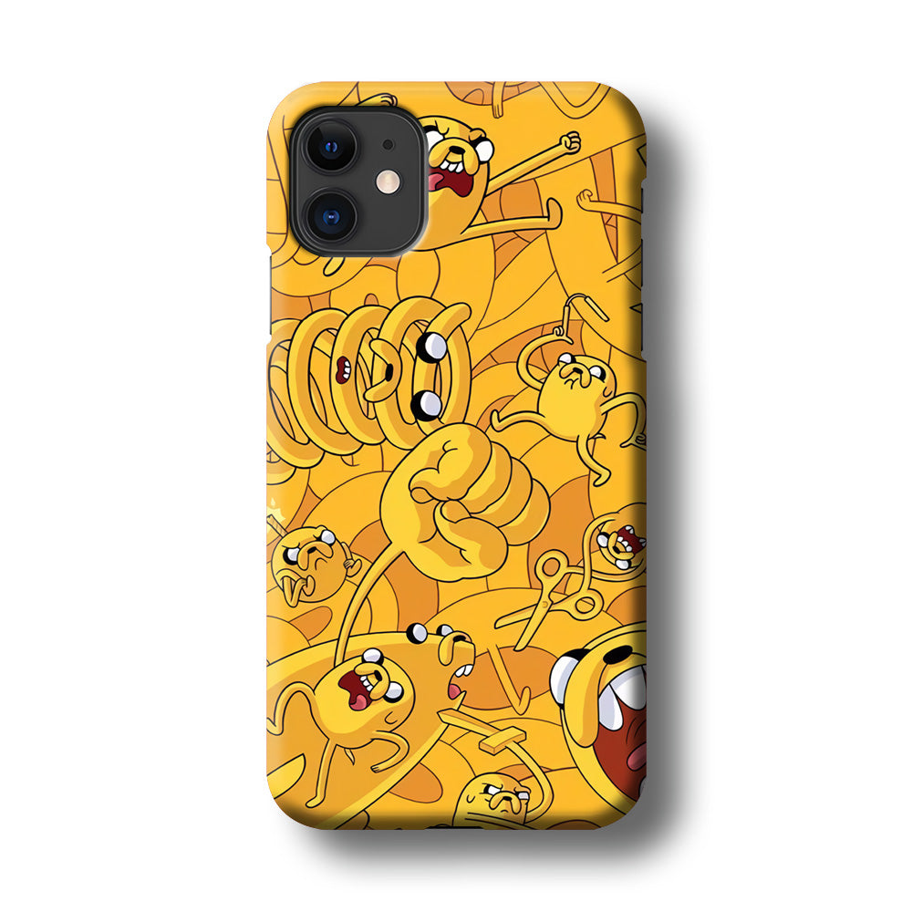 Adventure Time Jake Transformation iPhone 11 Case