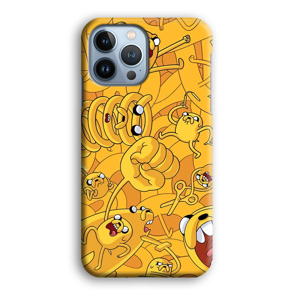 Adventure Time Jake Transformation iPhone 13 Pro Case