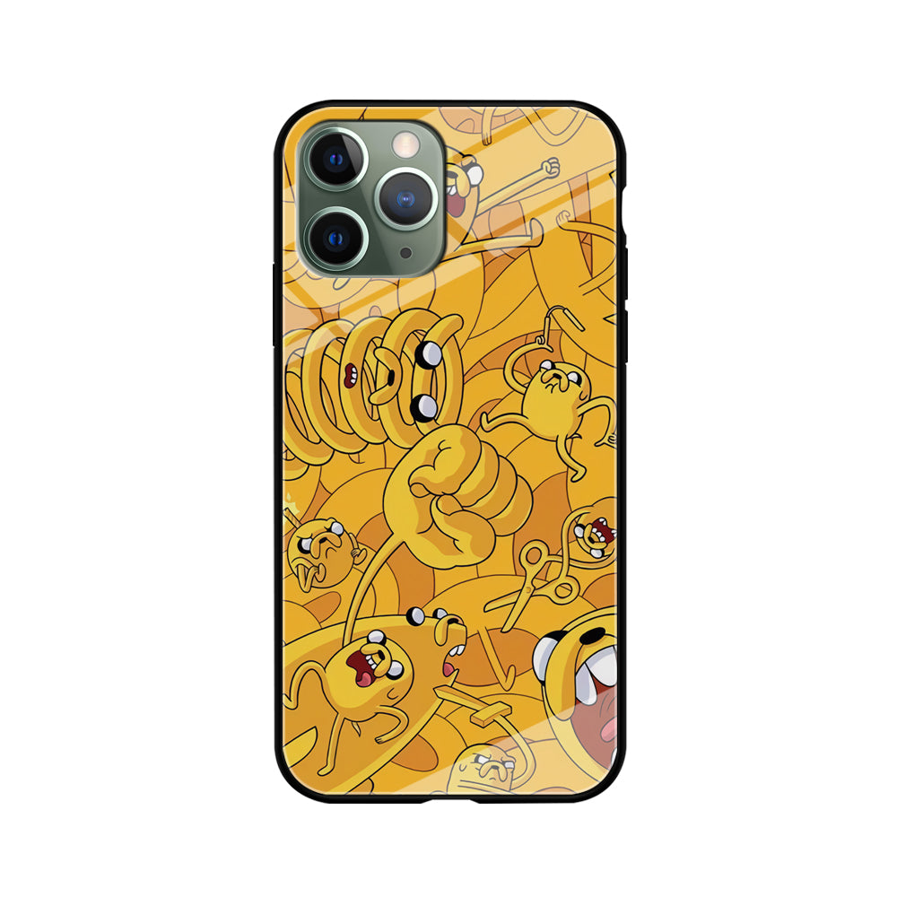 Adventure Time Jake Transformation iPhone 11 Pro Case
