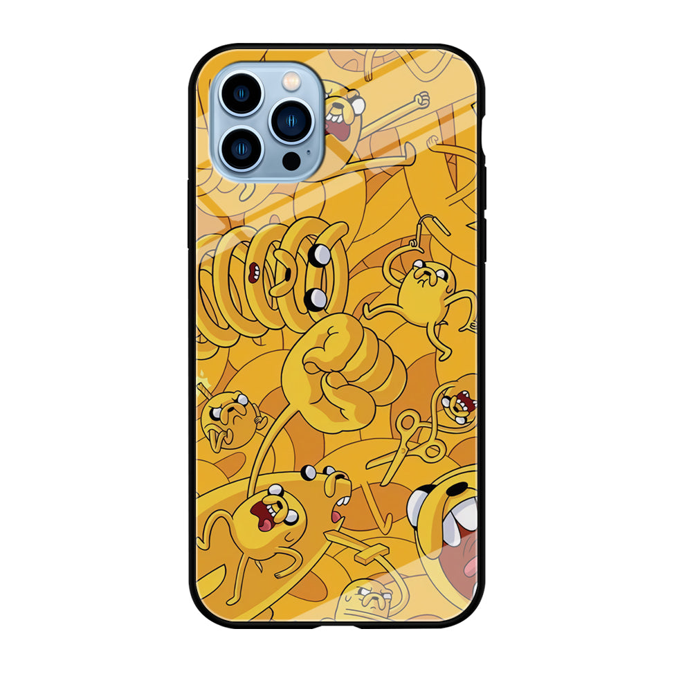 Adventure Time Jake Transformation iPhone 12 Pro Case