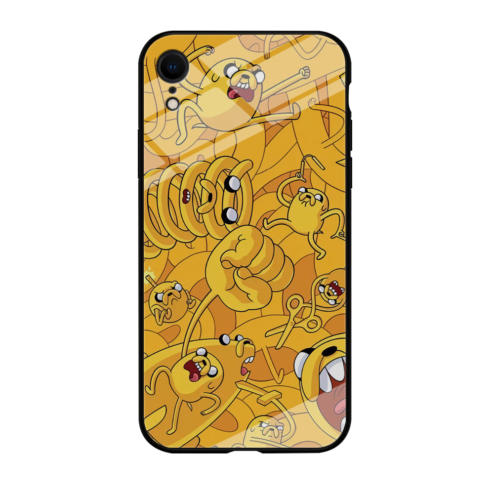 Adventure Time Jake Transformation iPhone XR Case