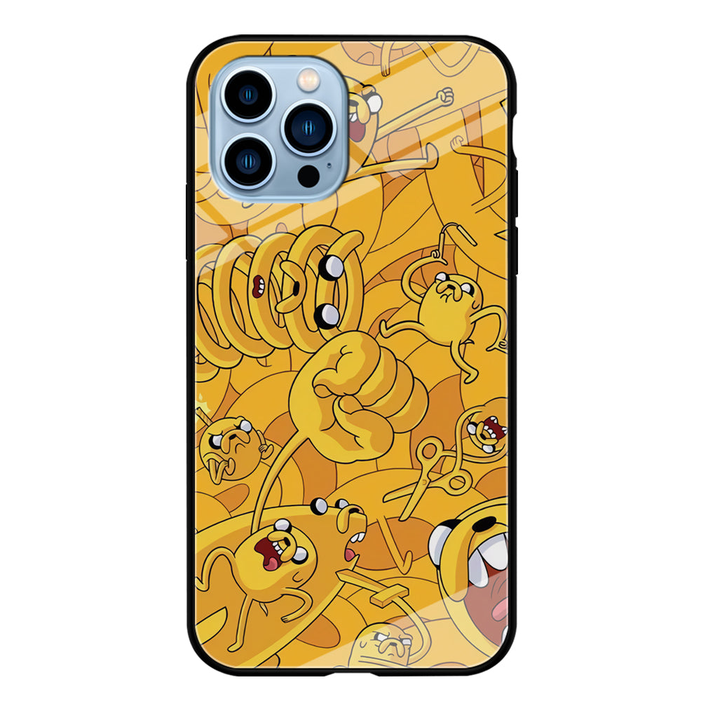 Adventure Time Jake Transformation iPhone 13 Pro Max Case
