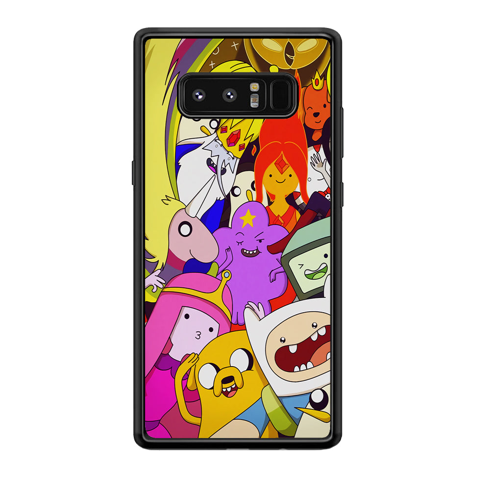 Adventure Time Moments With Family Samsung Galaxy Note 8 Case