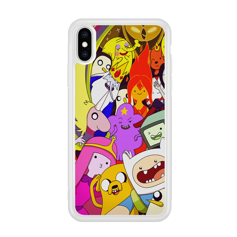 Adventure Time Moments With Family iPhone XS Case