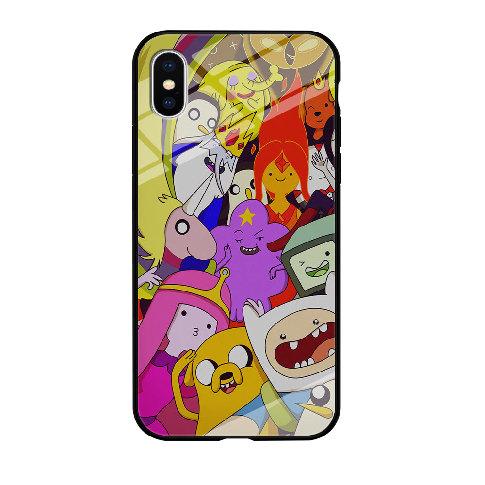 Adventure Time Moments With Family iPhone XS Case