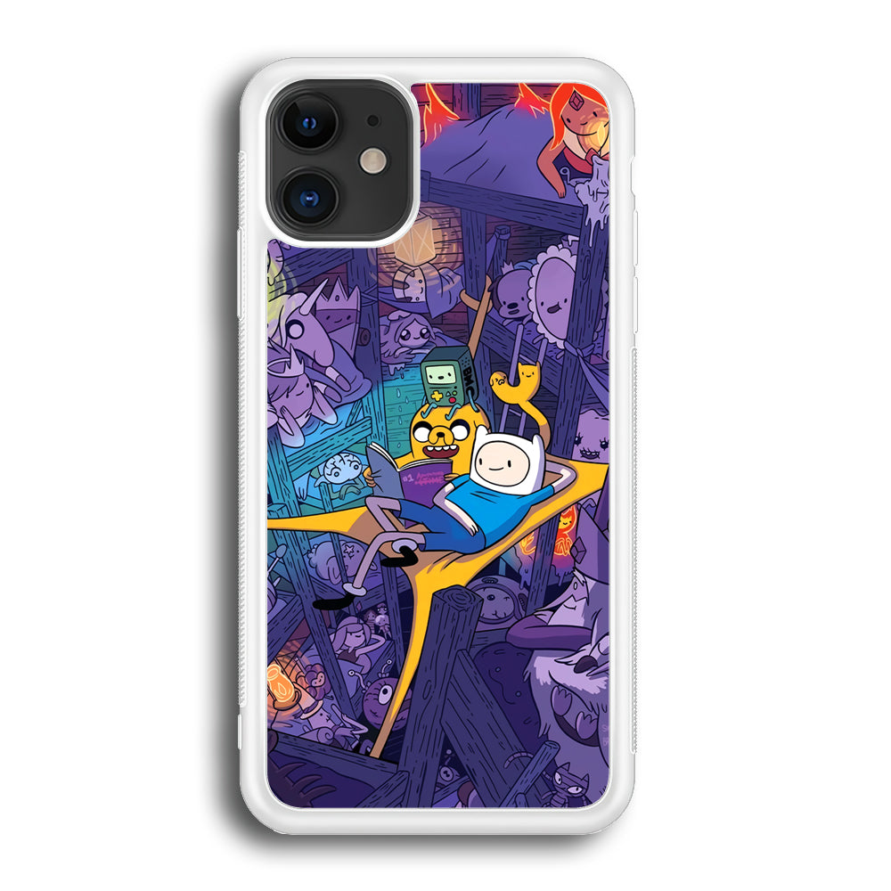 Adventure Time Night Tale iPhone 12 Case