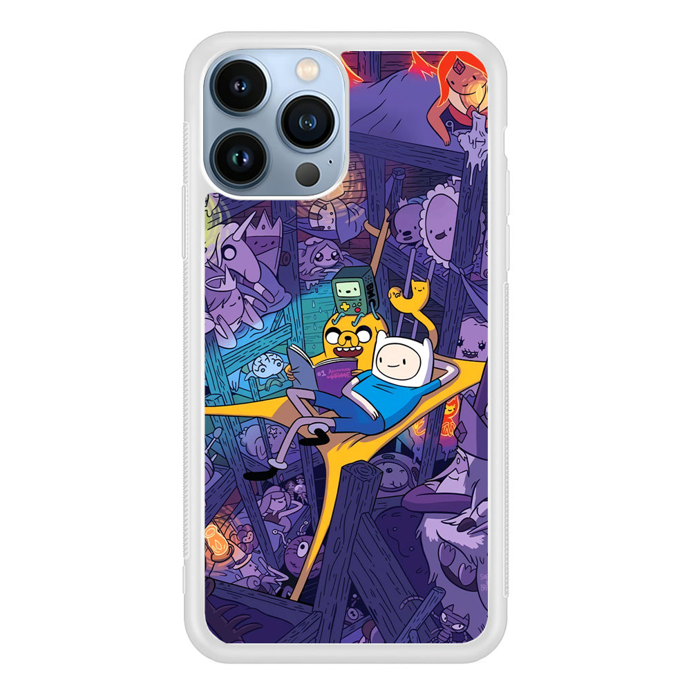 Adventure Time Night Tale iPhone 13 Pro Case