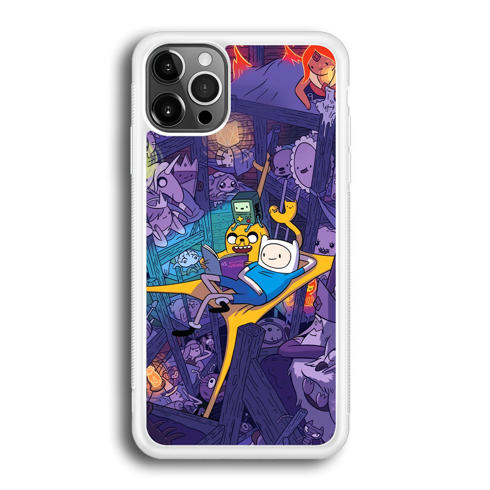 Adventure Time Night Tale iPhone 12 Pro Case