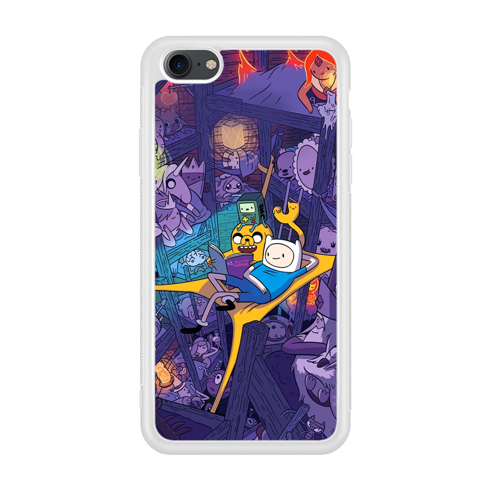 Adventure Time Night Tale iPhone 8 Case