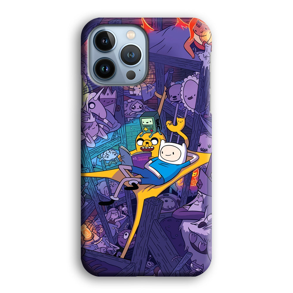 Adventure Time Night Tale iPhone 13 Pro Case