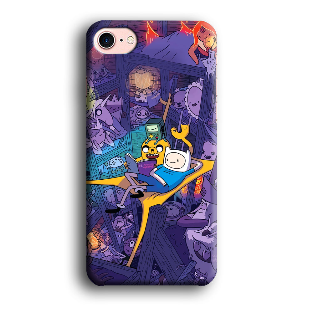 Adventure Time Night Tale iPhone 8 Case