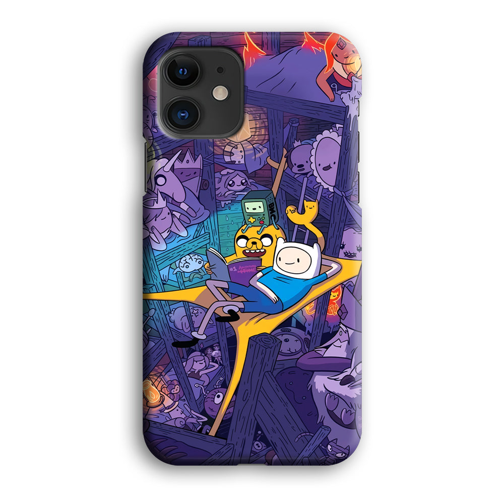 Adventure Time Night Tale iPhone 12 Case