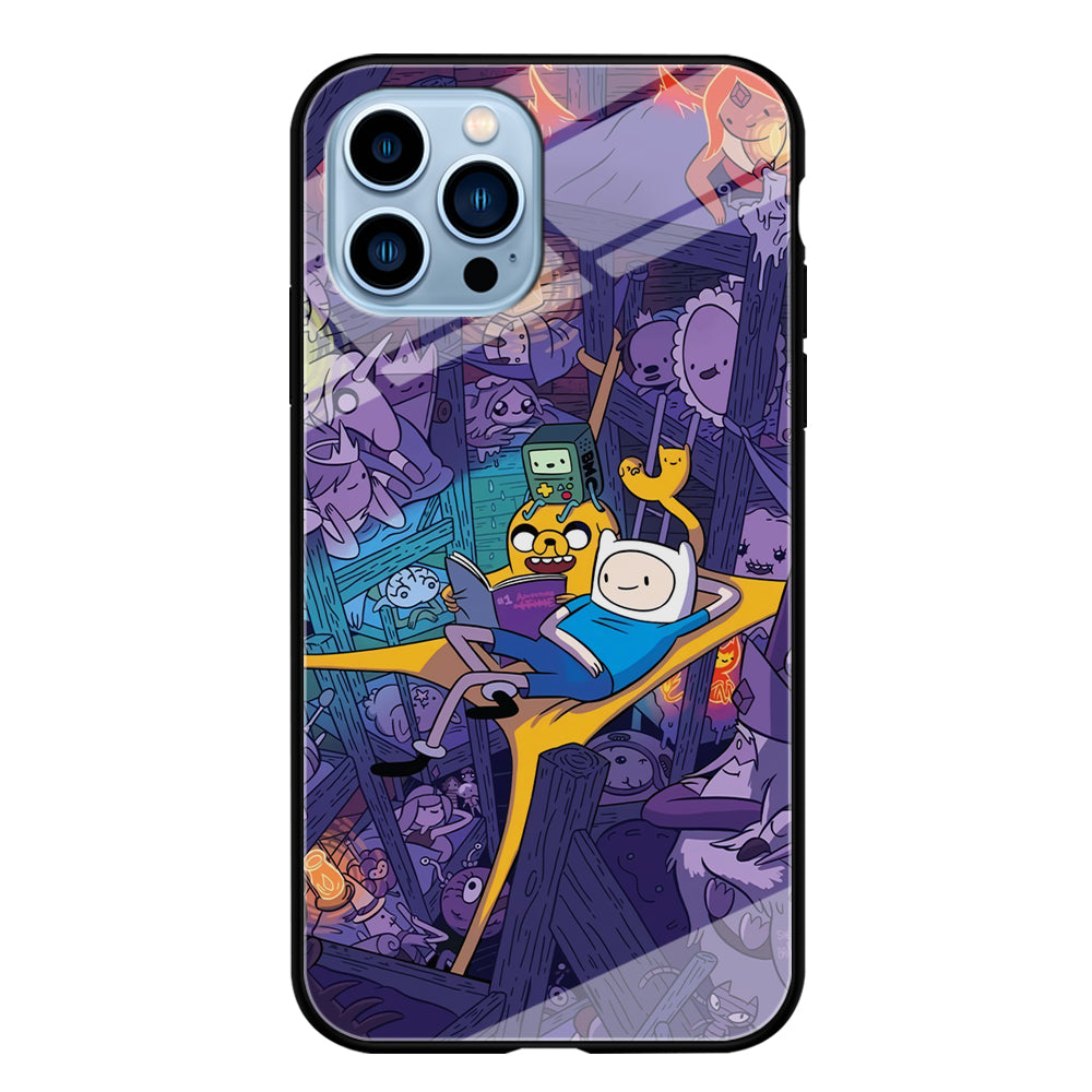 Adventure Time Night Tale iPhone 13 Pro Case