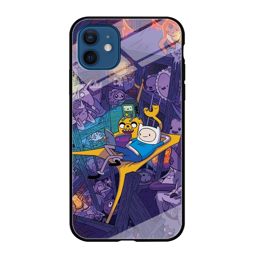 Adventure Time Night Tale iPhone 12 Case