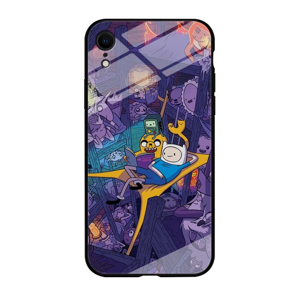 Adventure Time Night Tale iPhone XR Case