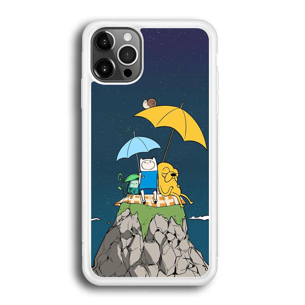 Adventure Time Night Vacation iPhone 12 Pro Case