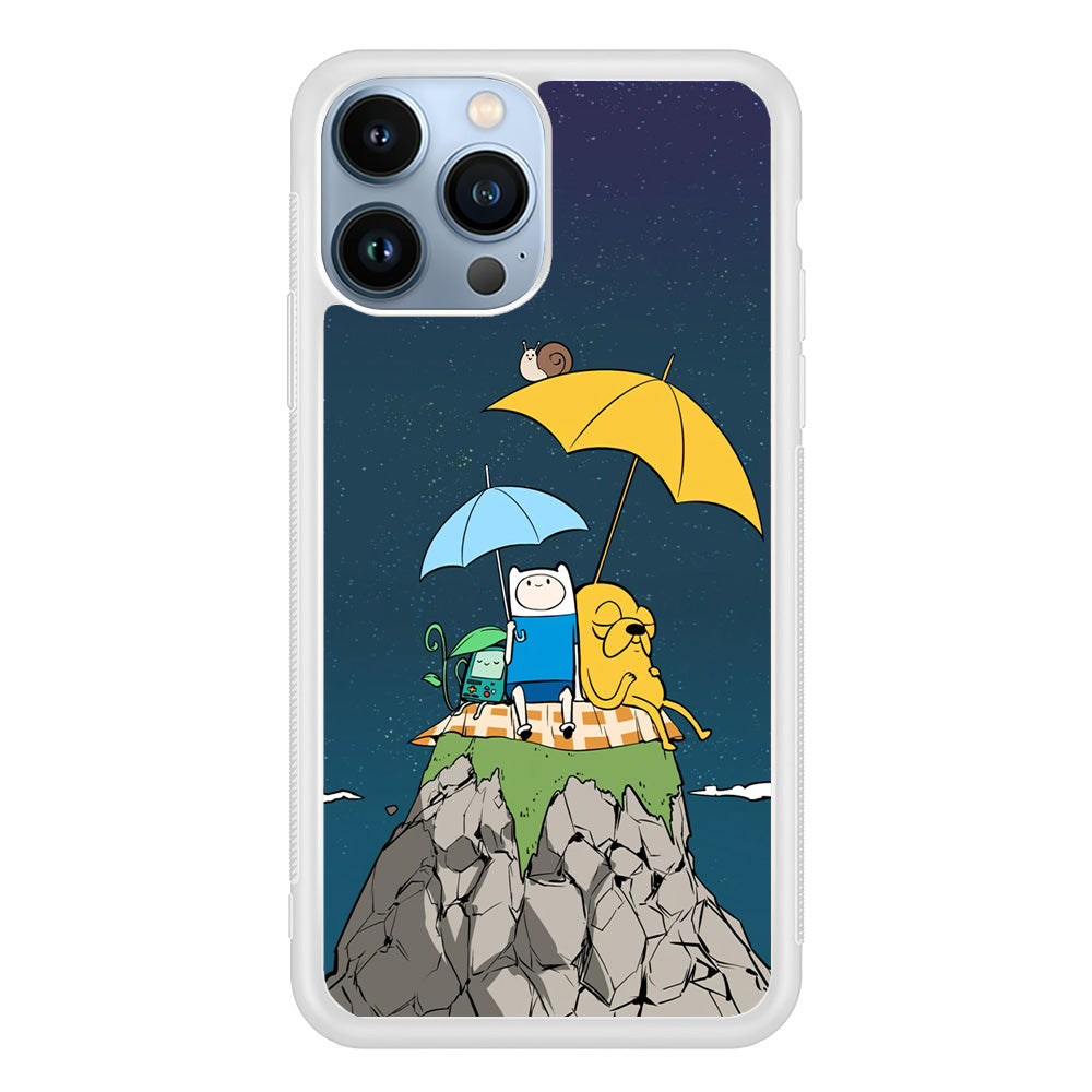 Adventure Time Night Vacation iPhone 13 Pro Case