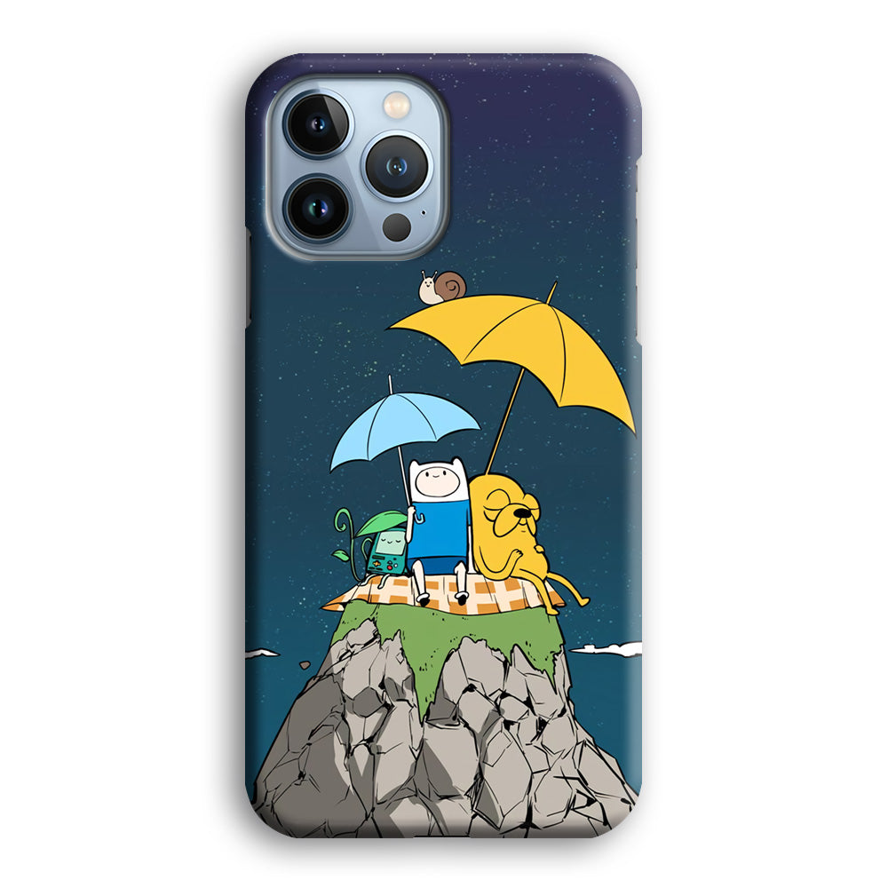 Adventure Time Night Vacation iPhone 13 Pro Case