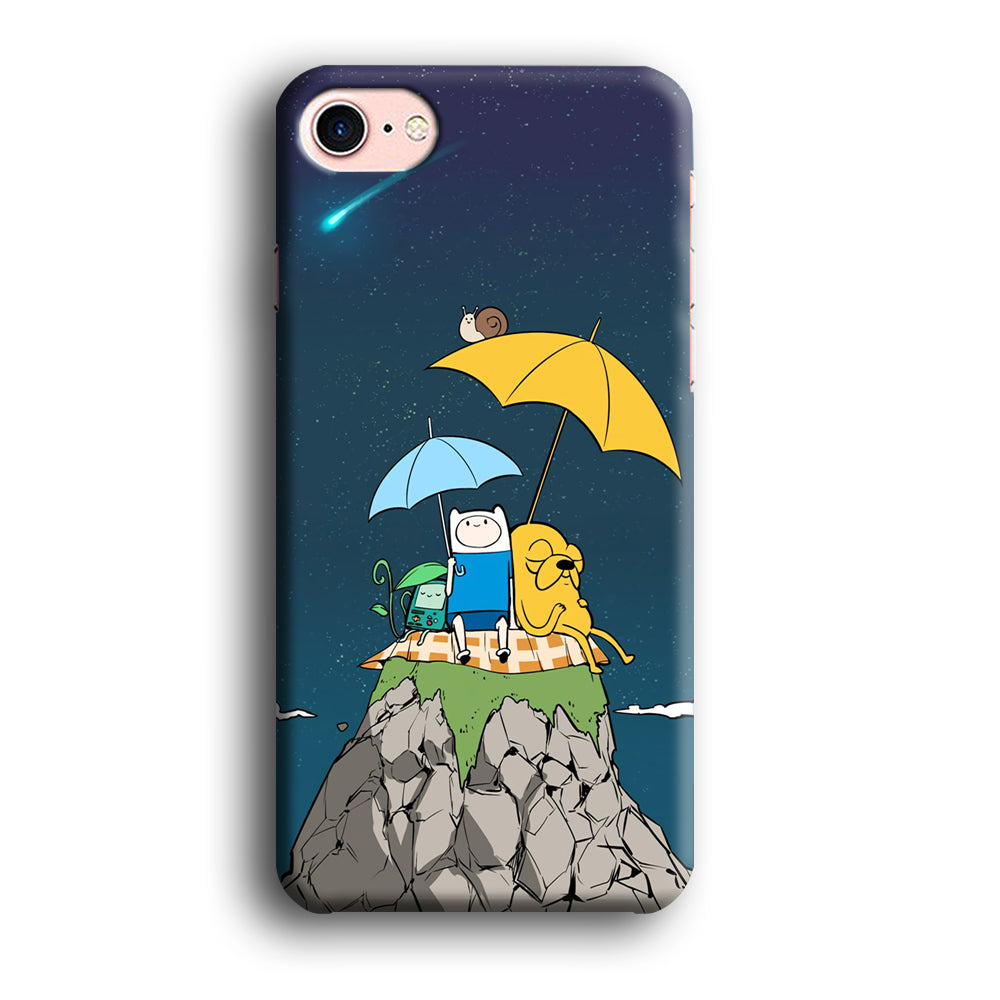 Adventure Time Night Vacation iPhone 8 Case