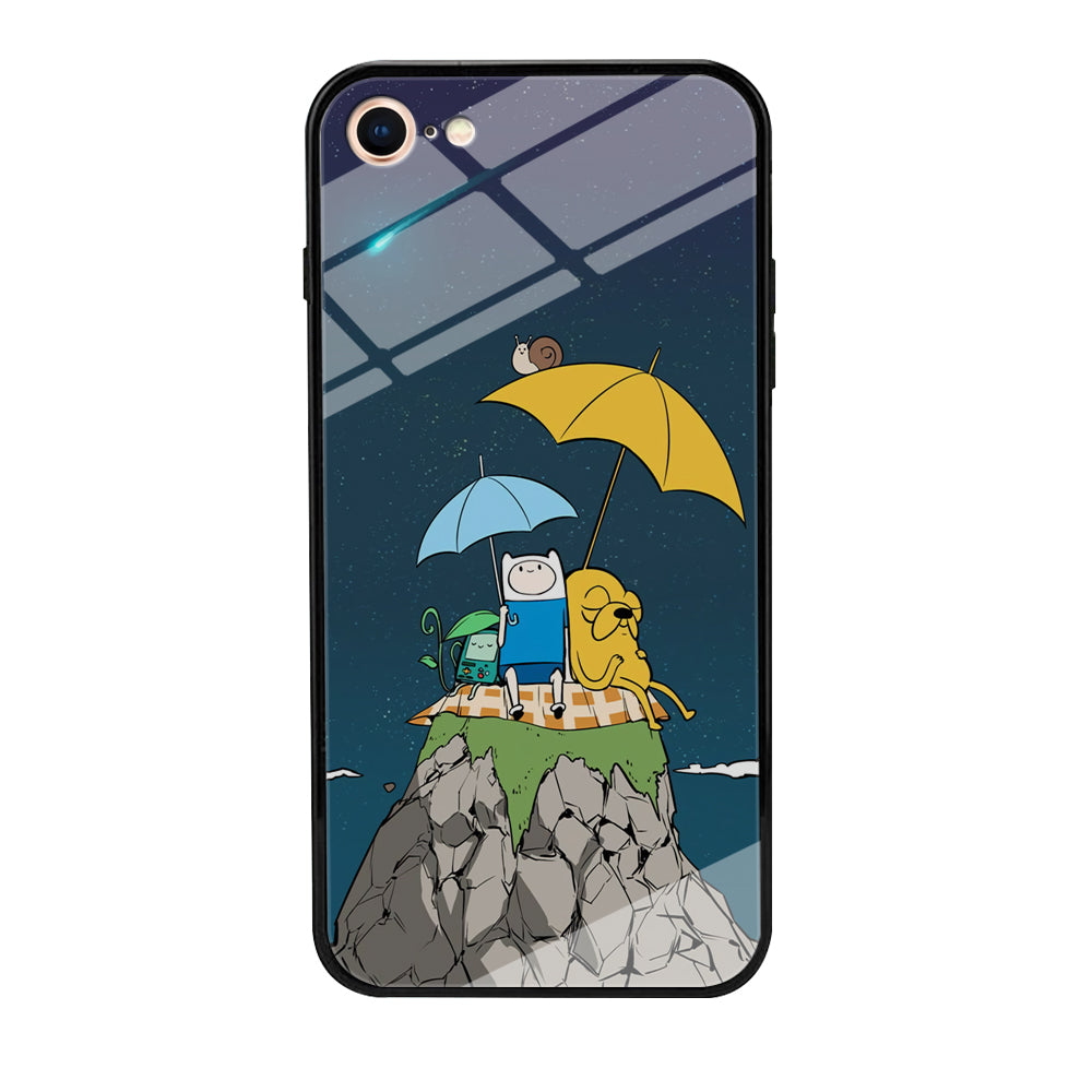 Adventure Time Night Vacation iPhone 8 Case