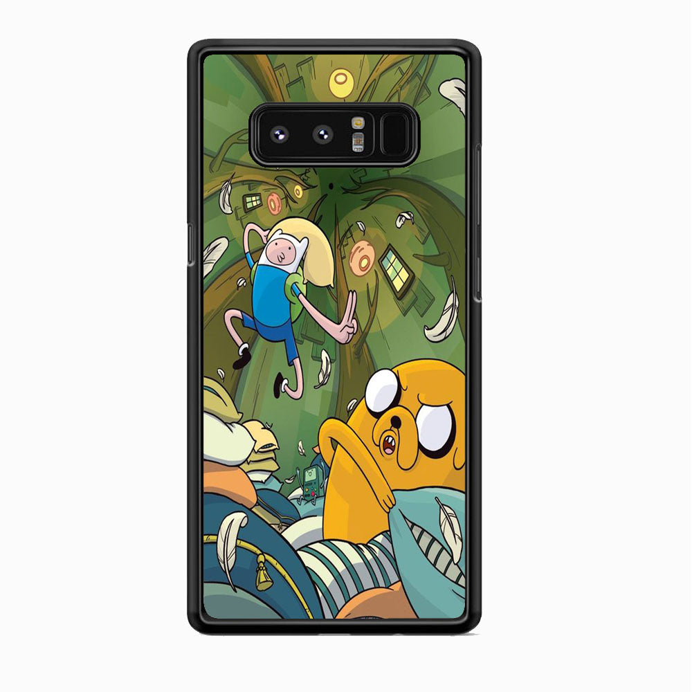 Adventure Time Flying Samsung Galaxy Note 8 Case - carneyforia