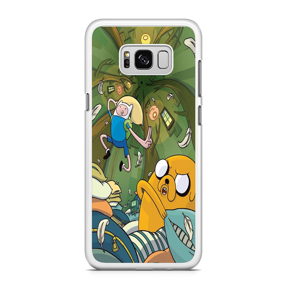 Adventure Time Flying Samsung Galaxy S8 Plus Case - carneyforia