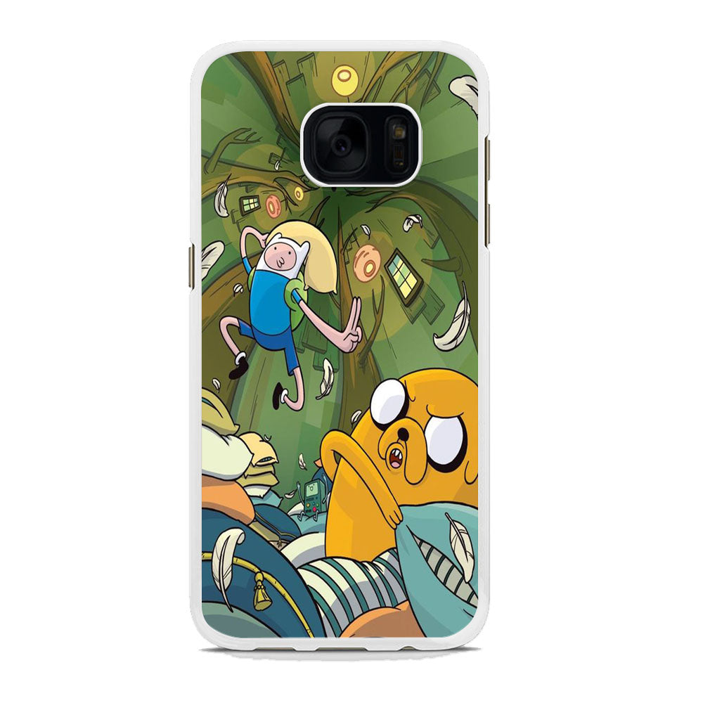 Adventure Time Flying Samsung Galaxy S7 Case - carneyforia