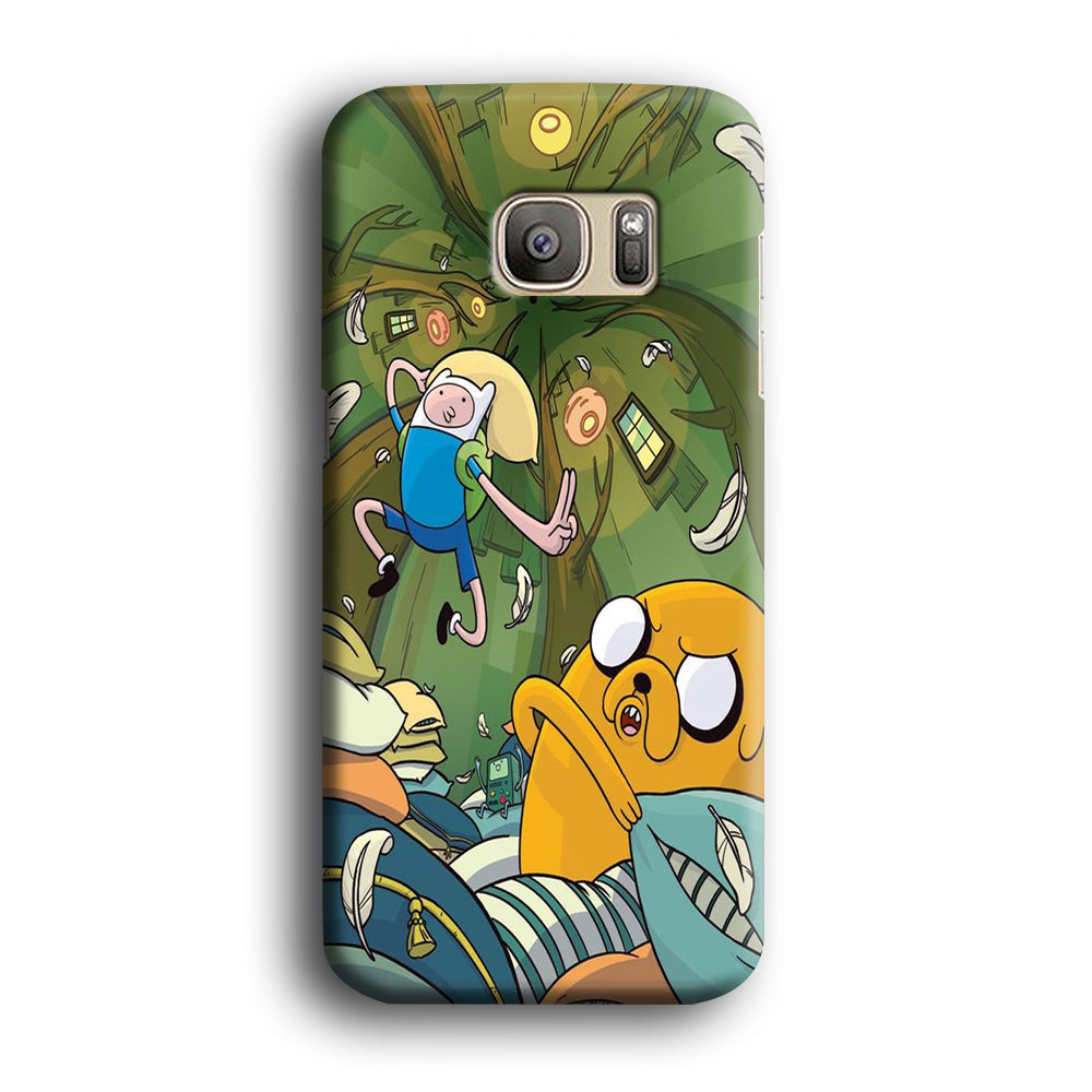 Adventure Time Flying Samsung Galaxy S7 Case - carneyforia
