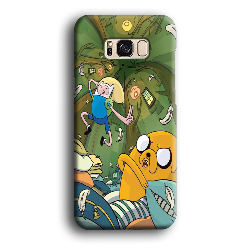 Adventure Time Flying Samsung Galaxy S8 Plus Case - carneyforia