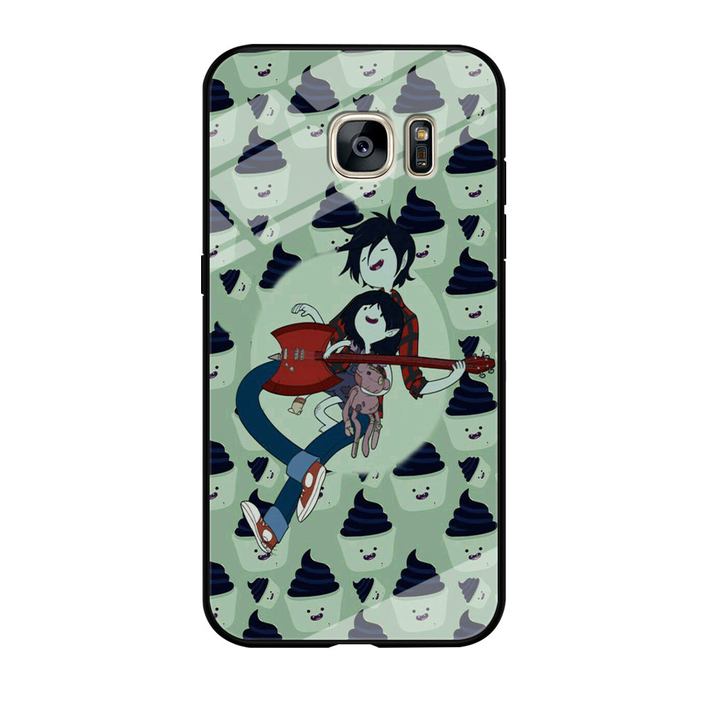 Time Marshall Lee Playing Guitar Samsung Galaxy S7 Edge Case - carneyforia