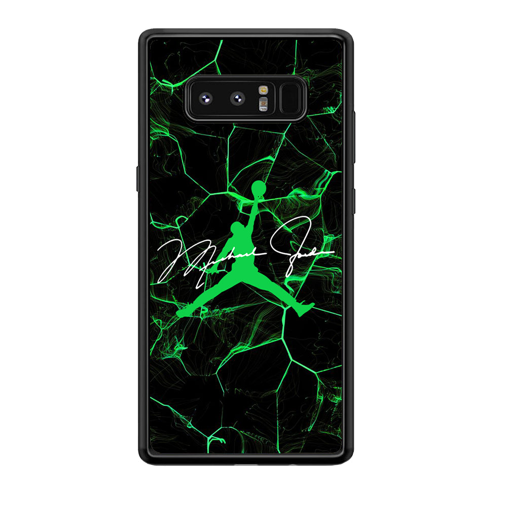 Air Jordan Abstract Signature Samsung Galaxy Note 8 Case