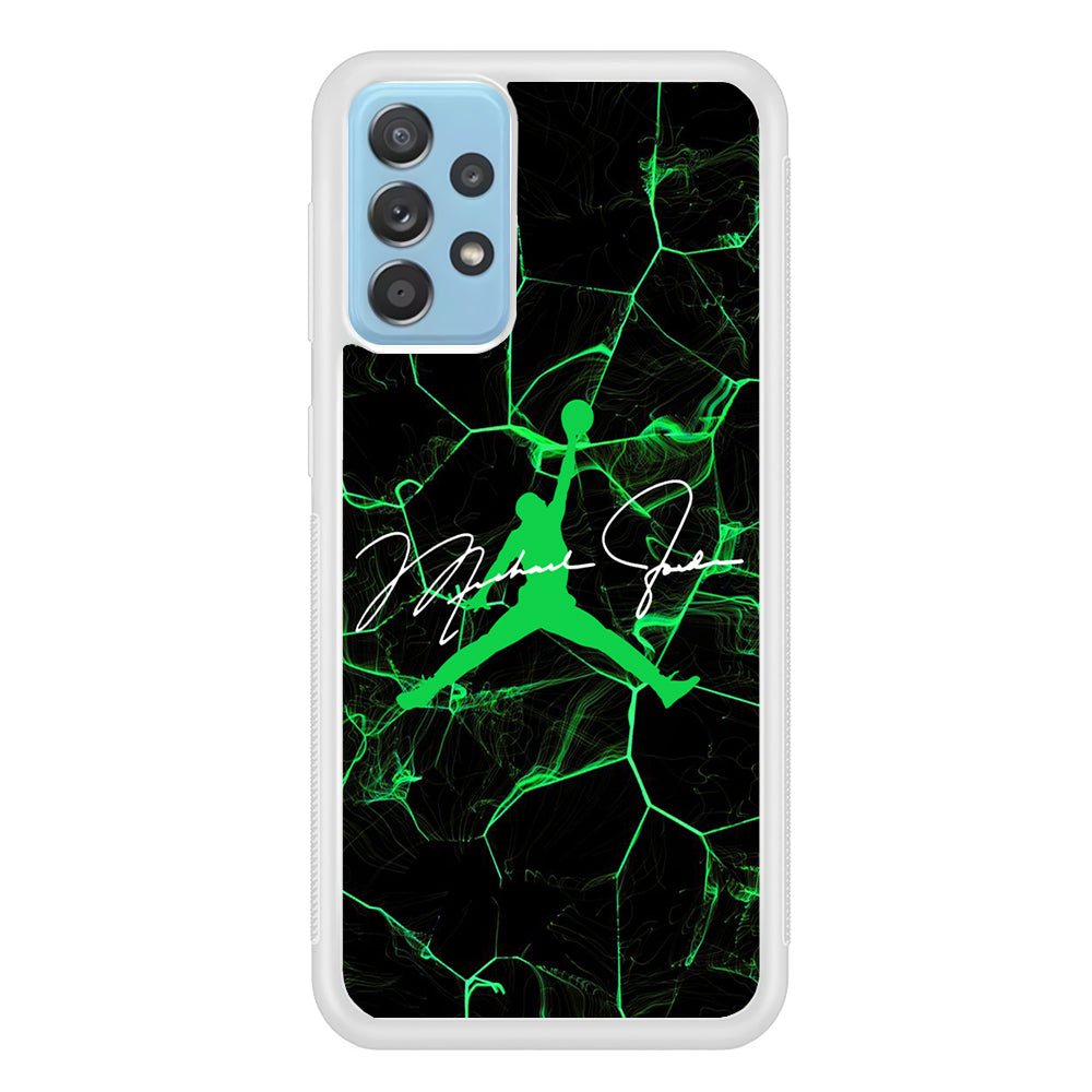 Air Jordan Abstract Signature Samsung Galaxy A52 Case