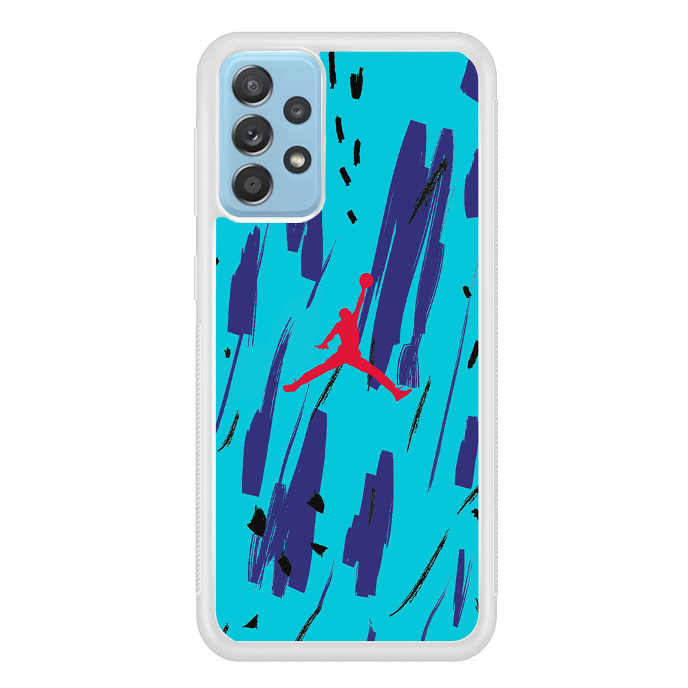 Air Jordan Aqua Samsung Galaxy A52 Case
