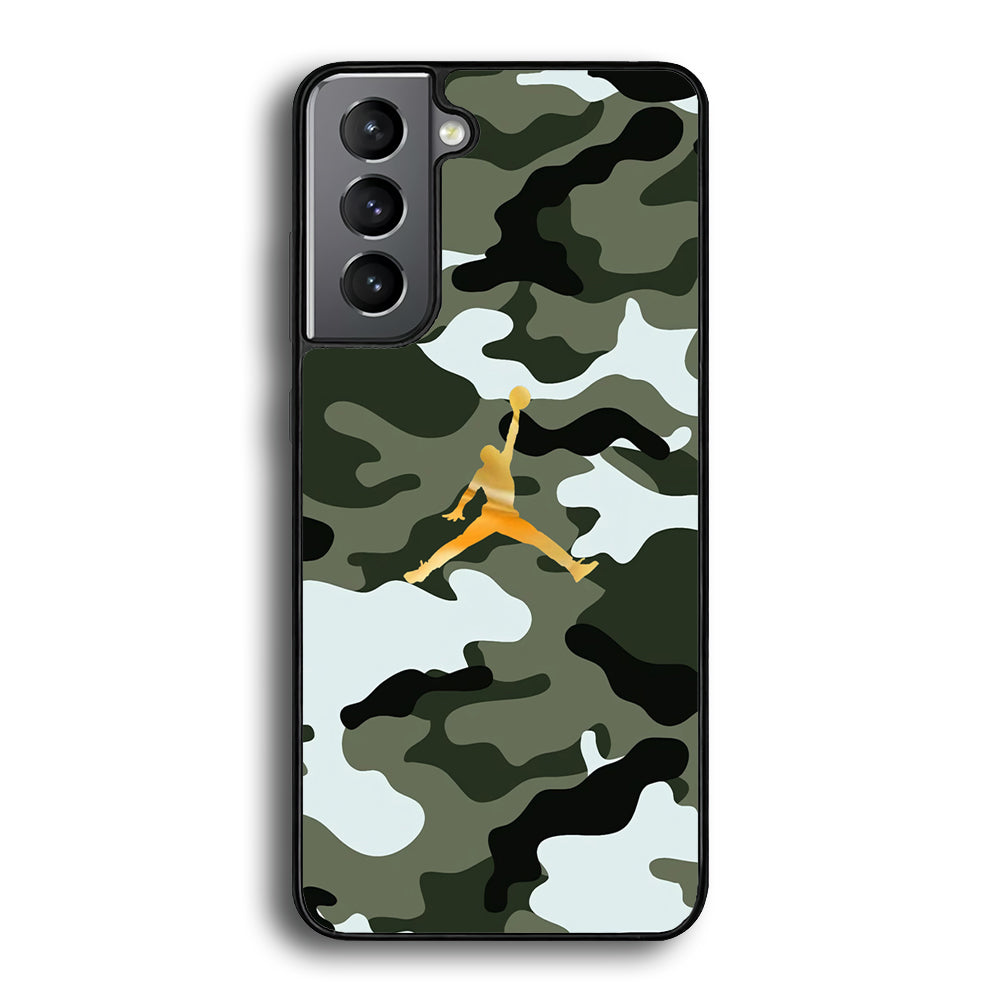 Air Jordan Camo Forest Beast Samsung Galaxy S21 Plus Case - Carneyforia