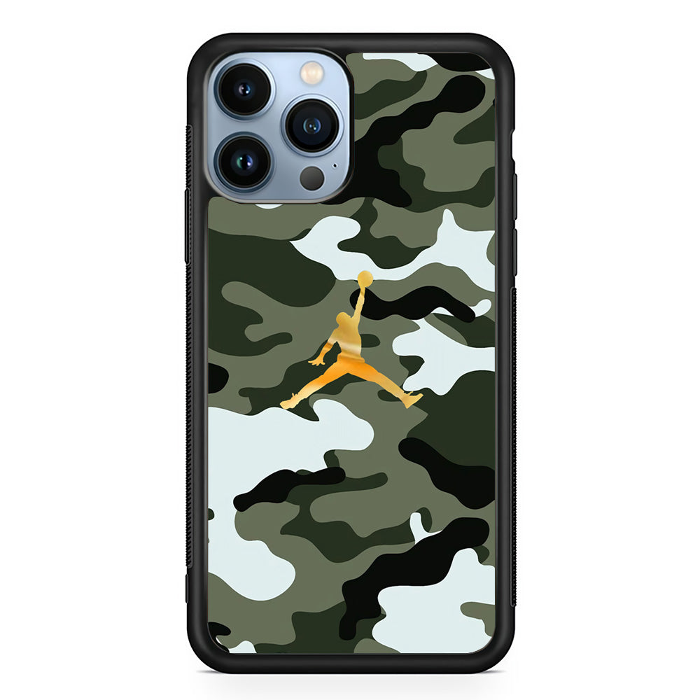 Air Jordan Camo Forest Beast iPhone 13 Pro Max Case