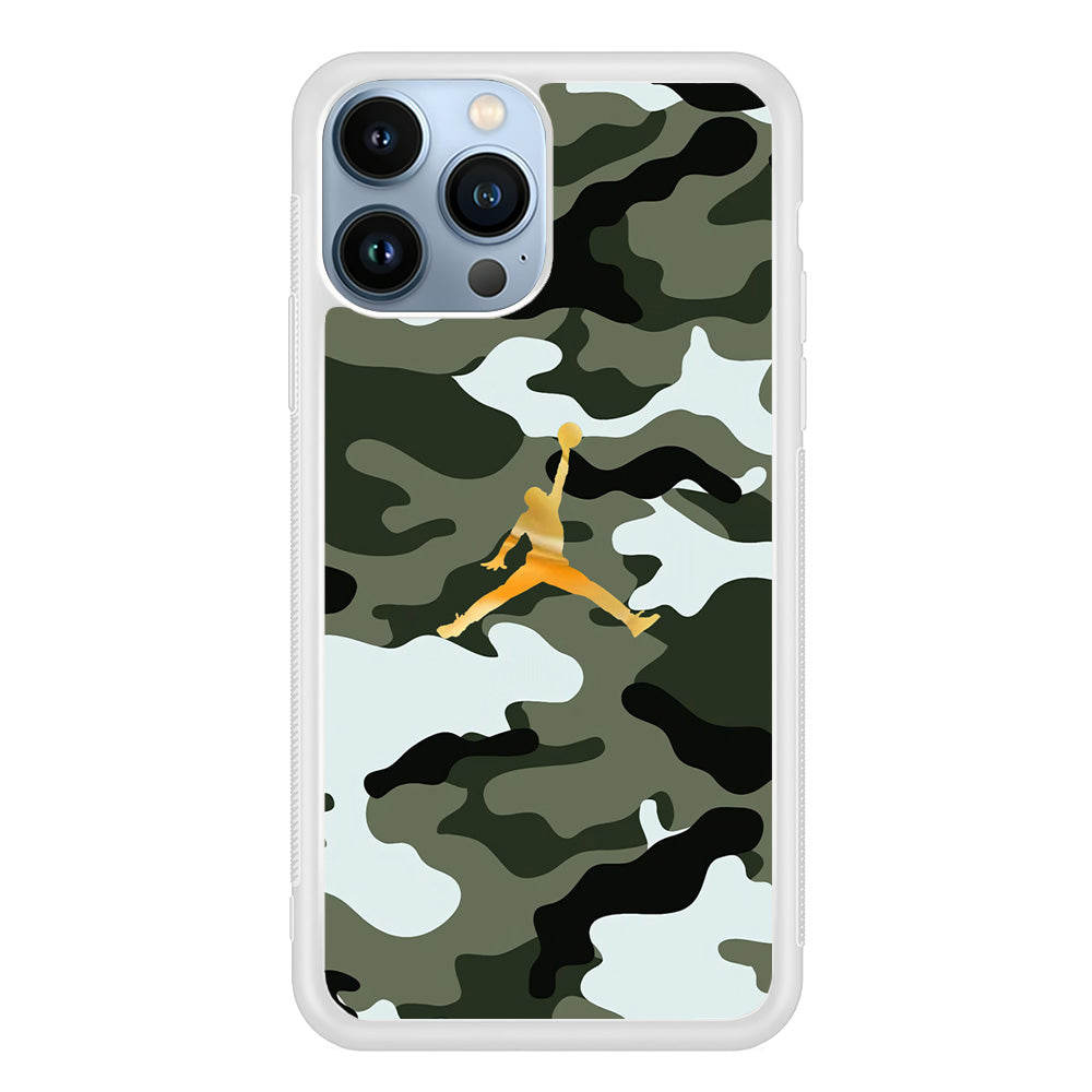 Air Jordan Camo Forest Beast iPhone 13 Pro Max Case