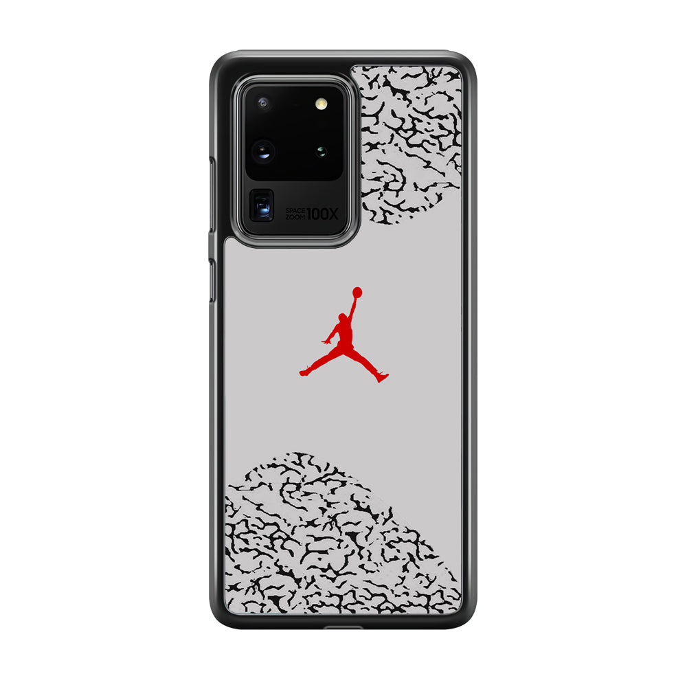 Air Jordan Cement Grey Samsung Galaxy S20 Ultra Case