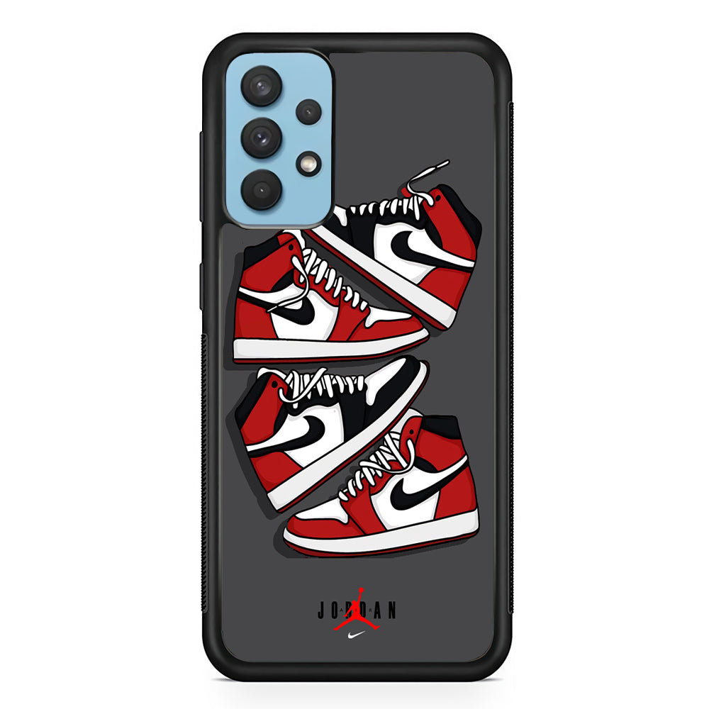 Air Jordan Circle of Teamplay Samsung Galaxy A32 Case