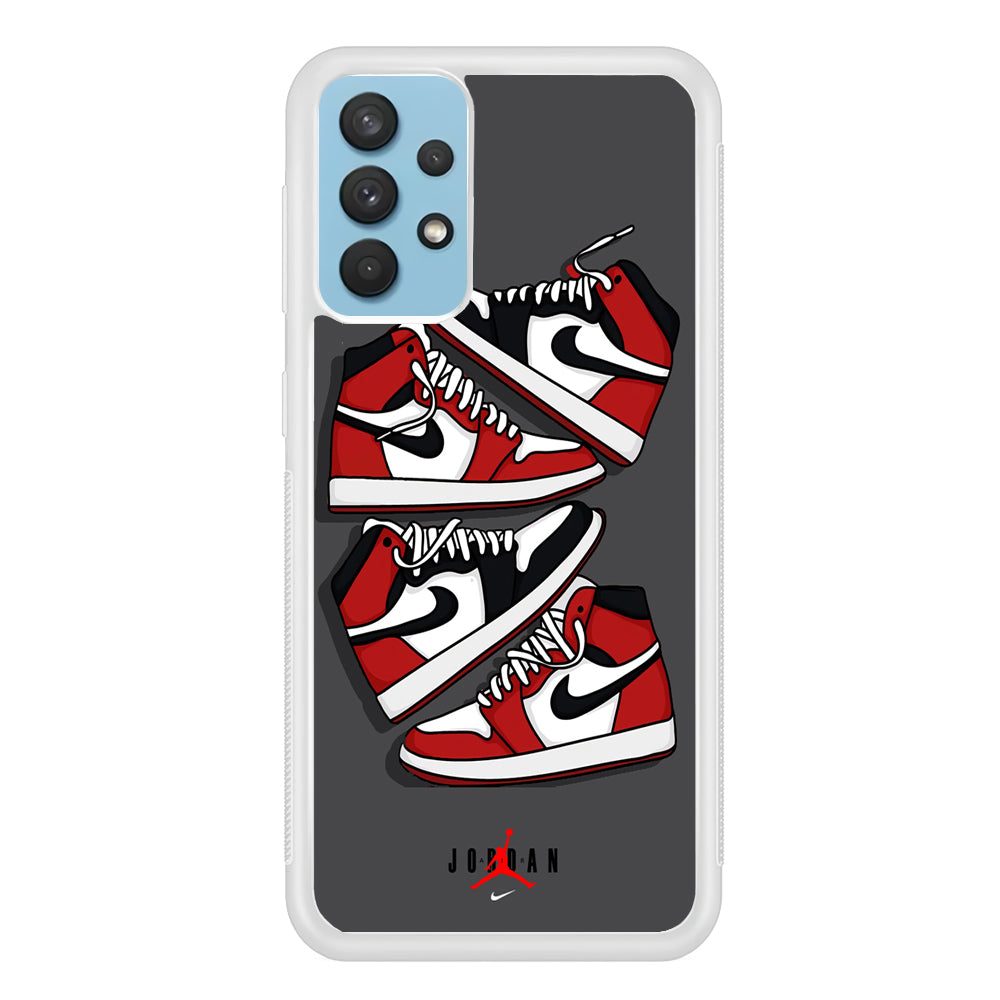 Air Jordan Circle of Teamplay Samsung Galaxy A32 Case