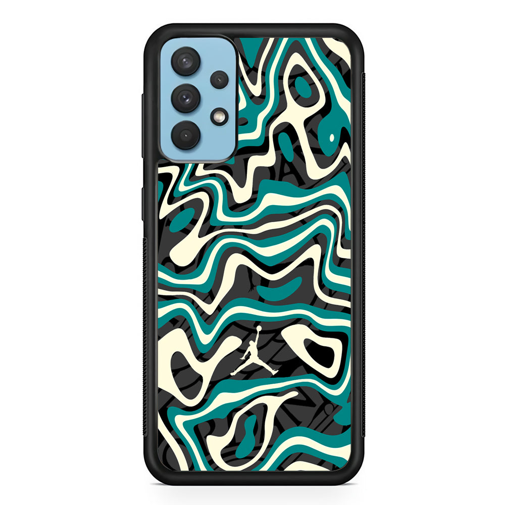 Air Jordan Cloud on The Sky Samsung Galaxy A32 Case