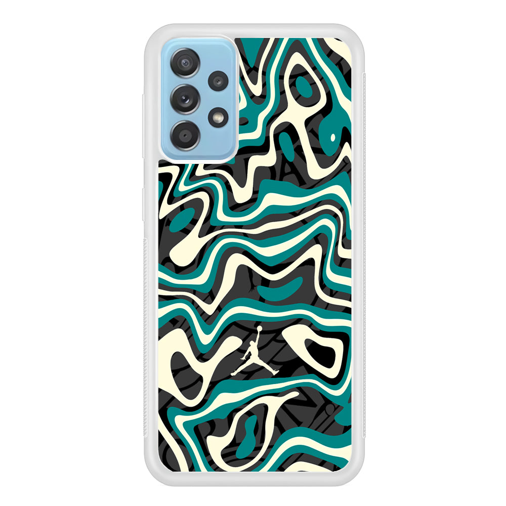 Air Jordan Cloud on The Sky Samsung Galaxy A52 Case