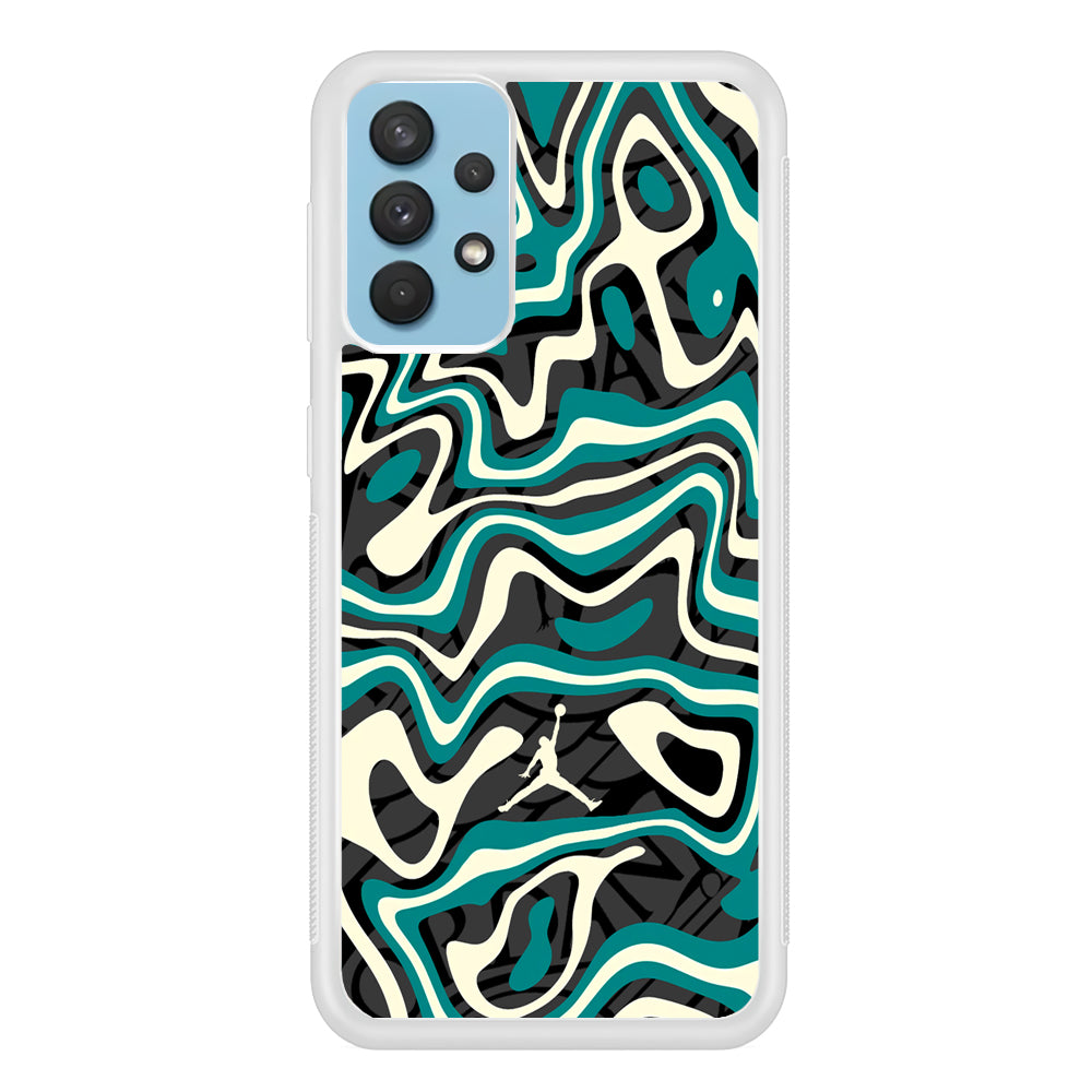 Air Jordan Cloud on The Sky Samsung Galaxy A32 Case