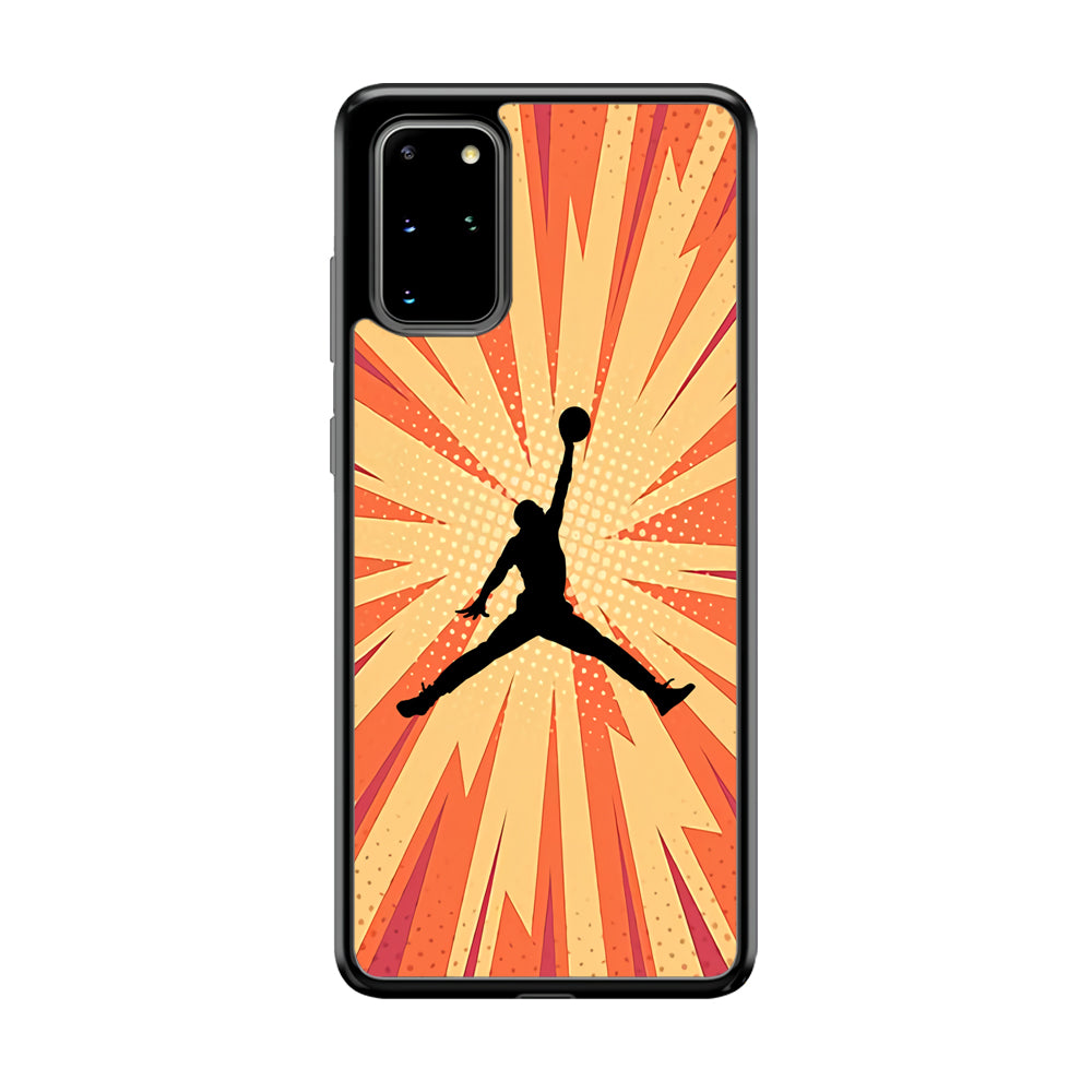Air Jordan Comic Effect Samsung Galaxy S20 Plus Case