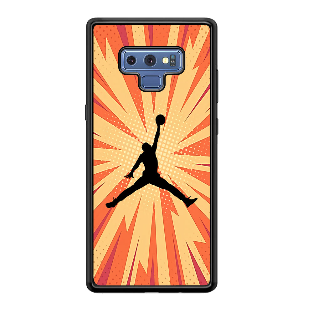 Air Jordan Comic Effect Samsung Galaxy Note 9 Case