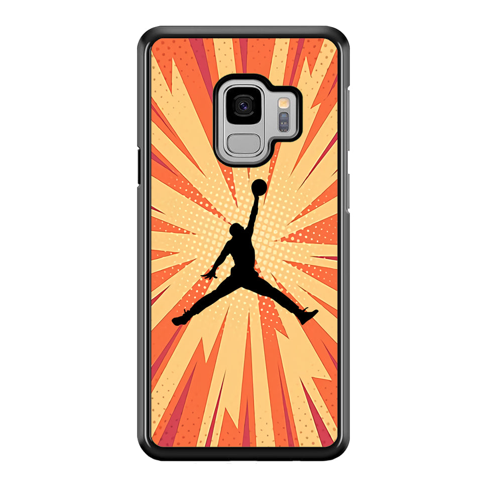Air Jordan Comic Effect Samsung Galaxy S9 Case