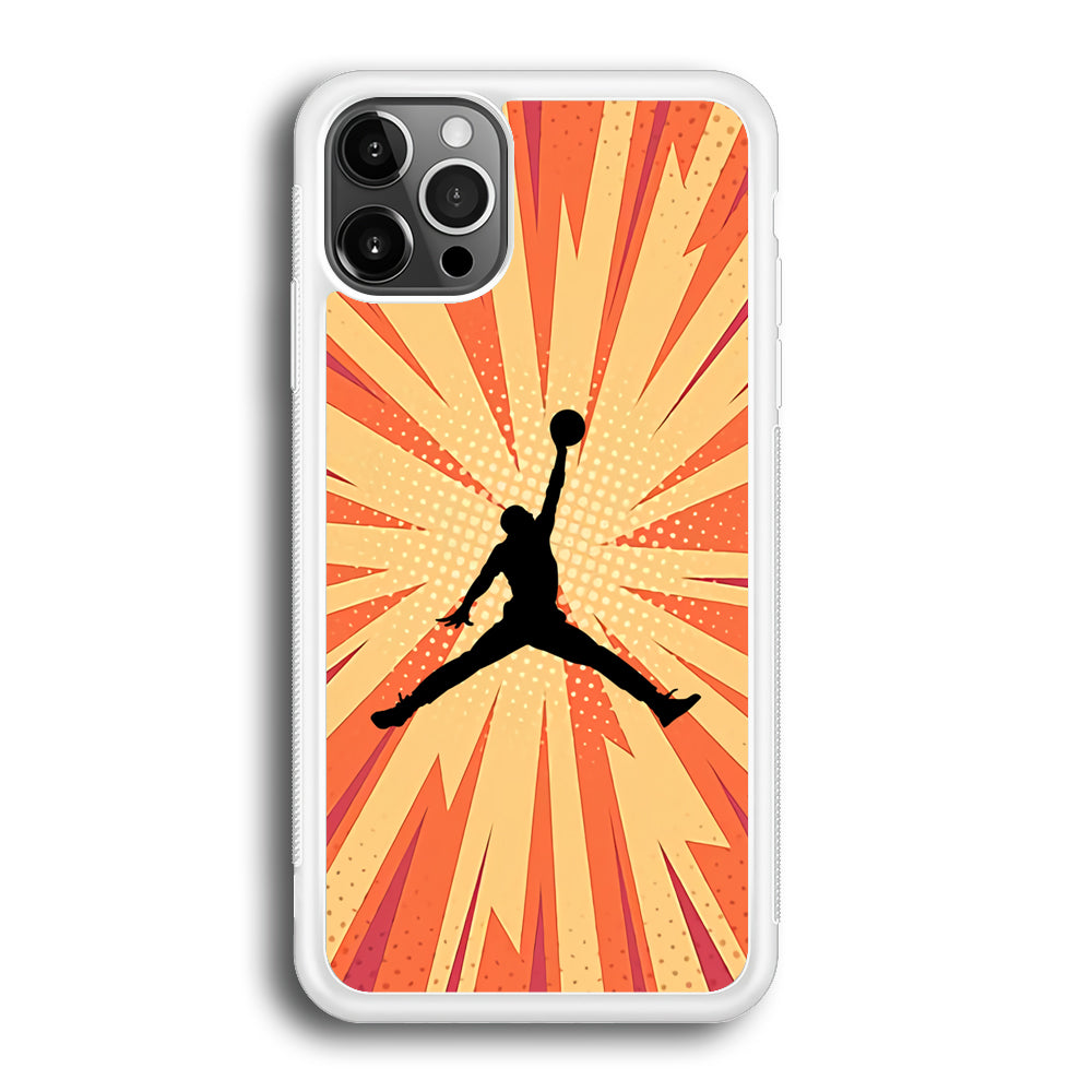 Air Jordan Comic Effect iPhone 12 Pro Case