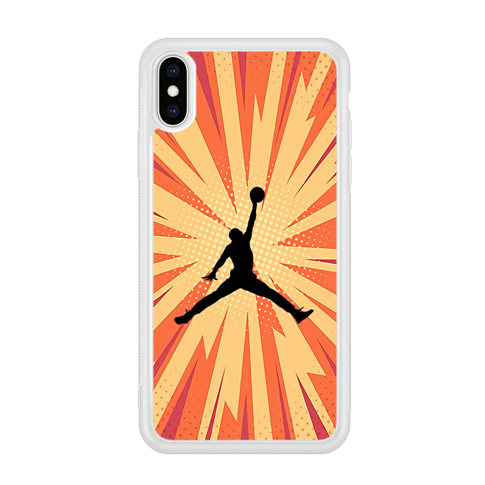 Air Jordan Comic Effect iPhone XS MAX Case